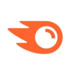 semrush logo, indicating certification, freelance digital marketing strategist in Kerala